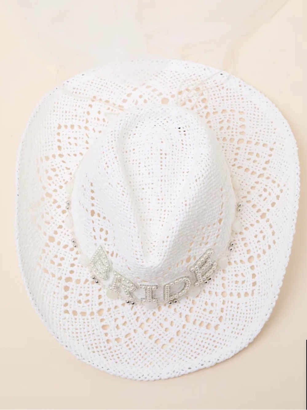Twig & Arrow - Straw Bride, Cowboy Hat NWT - Picture 10 of 11